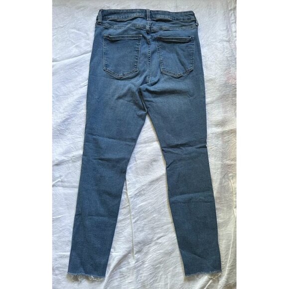 GAP Denim High Rise Universal Legging Jeans, Medium Blue, Size 8 / 29 R, Jegging - Picture 10 of 14